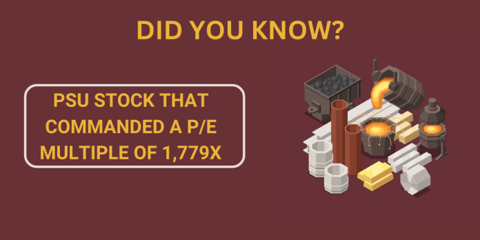 MMTC P/E Ratio
