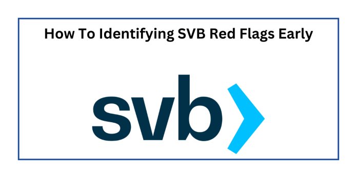 How To Spot The ‘svb Red Flags’ Before It's Too Late
