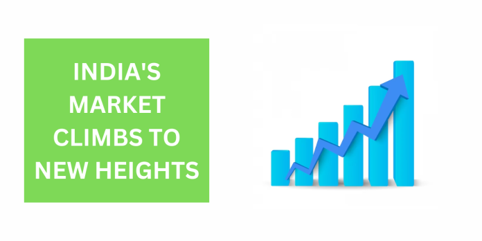 India's Market Climbs To New Heights