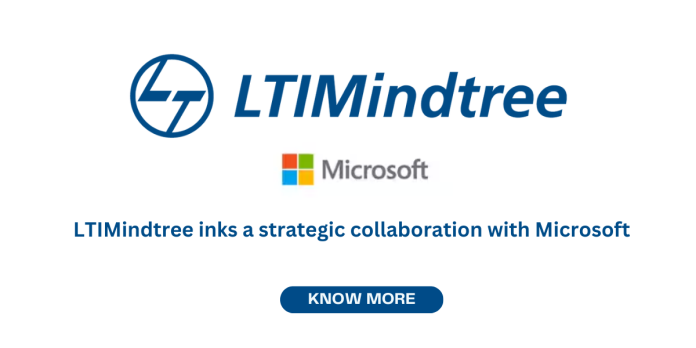 LTIMindtree inks a strategic collaboration with Microsoft