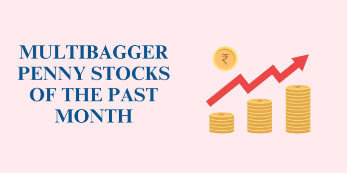 Multibagger penny stocks of the past month